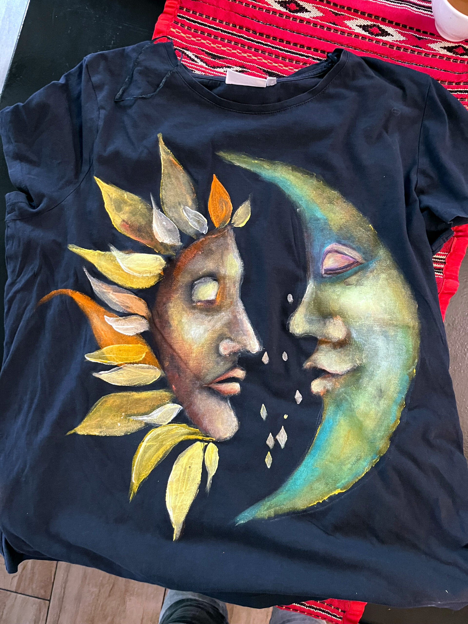 hand-painted fashion | wearable art
