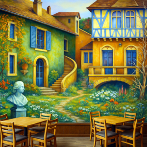 Architecture - Acrylic Painting on Wall