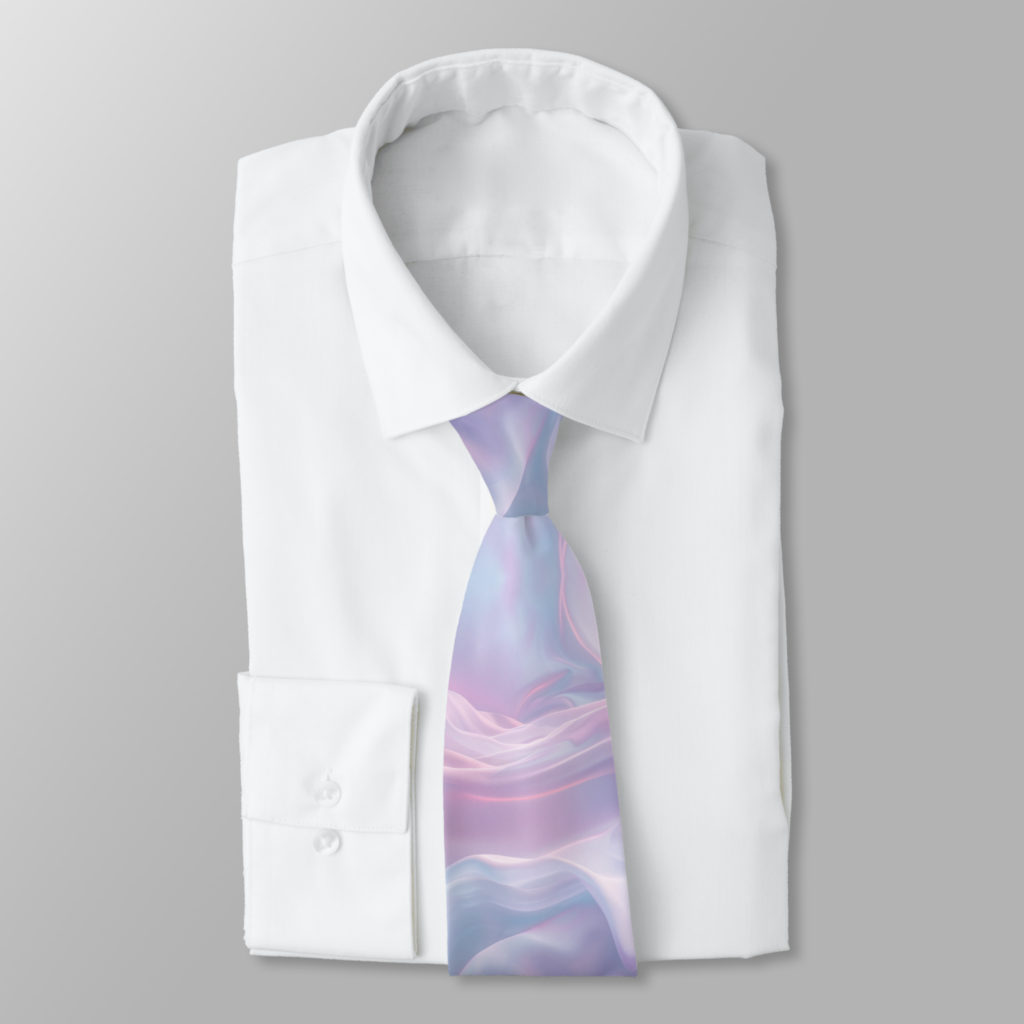 lavender watercolor tie for wedding style